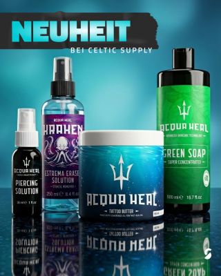 Wir stellen euch Acqua Heal vor, eine Neuheit, die ihr jetzt bei Celtic Supply findet! 💙 Komplette Pflege unter 1 Marke,...