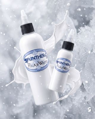 Reines Weiß, das wirklich sichtbar ist. 🤍 Panthera Polar White, weiße Tattoofarbe für Lichter, Füllungen und...