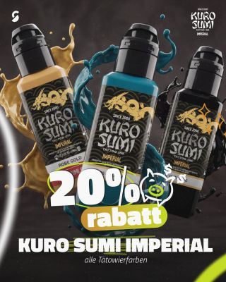 Zwei Marken, viele Farbtöne und 20 % Rabatt auf alle Tätowierfarben! Vom 18.5. bis 1.6.2026 finden Sie bei Celtic Supply...