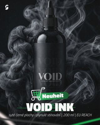 Ein Schwarz für satte Linien, volle Flächen und Schattierungen. 🖤 ⠀ VOID Black ist keine Farbe, die nur davon lebt, „sehr...