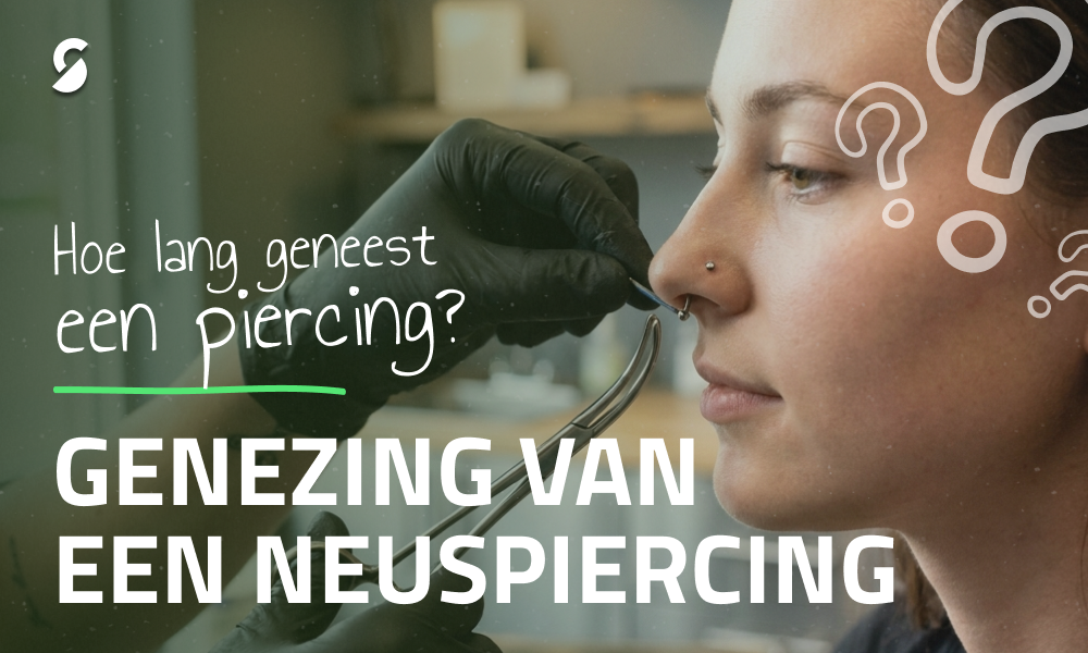 Hoe lang duurt het voordat een neuspiercing genezen is?