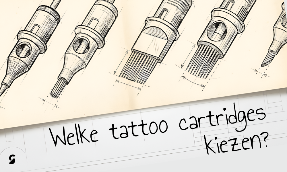 Welke tattoo cartridges kiezen? Types, maten en tips
