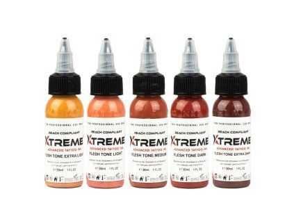 XTreme Ink - Huidskleur Set 5x30ml