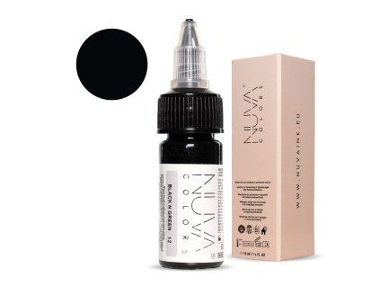 Nuva Colors - 12 Black N Green 15ml