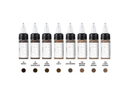 Nuva Colors - Eyebrow Collection Set 8 X 15ML