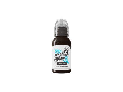 WORLD FAMOUS LIMITLESS - Donkerbruin 3 - 30ML