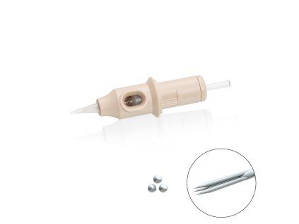 Biotek Cartridge Universal - Round Shader 3, 0,30mm Medium Taper