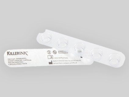 Steriele wegwerpkopjes Killer Ink 13mm