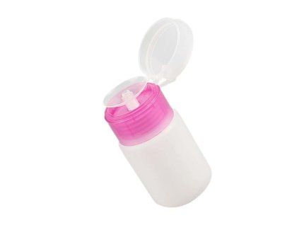 Flesje met pompdispenser roze 150ml