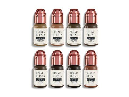 perma blend luxe brow chicka wow wow wenkbrauwset 8 x 15 ml