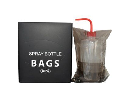 Zwarte spuitzakken 14,5x24cm