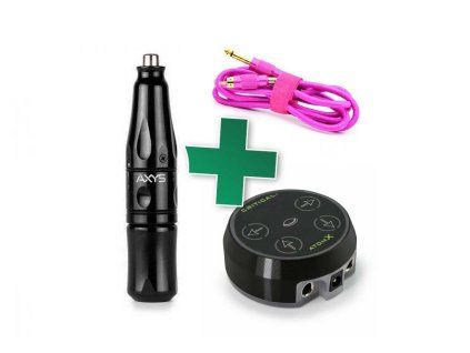 SET voor PMU Axys Valkyr Black + Critical Atom X + RCA kabel