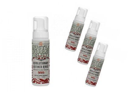 ► Hustle Bubbles Deluxe antibacteriële schuimzeep 207ml - 4 stuks