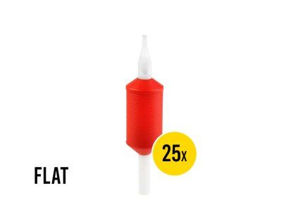 ► Plastic tube Piranha Premium Flat 7 - 25pcs