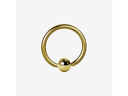 Piranha stalen segmentring BCR goud