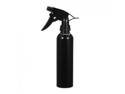 Aluminium navulbare spuitbus, 250ml, zwart