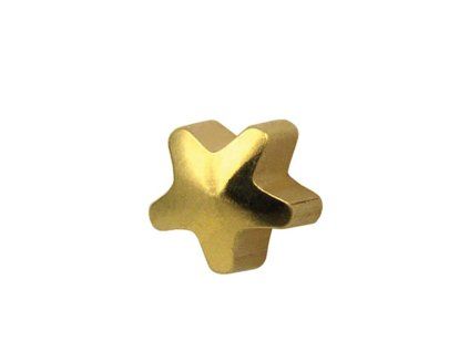 Oorbellen voor piercing set STUDEX M501Y - gouden kleur