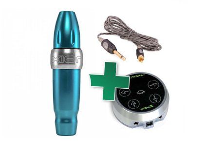 Set voor PMU Xion S Seafoam + Atom X Silver + RCA kabel Bishop
