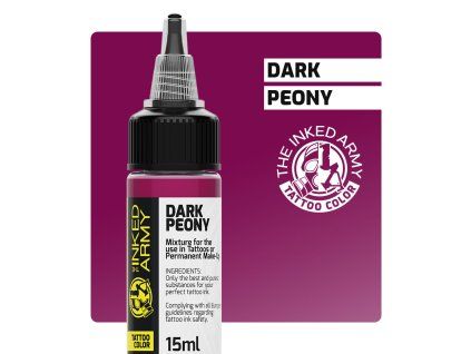 kleurenstaal donker pioenrood 15ml