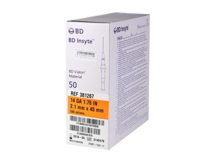 Piercingnaald, 2,1 mm (14G)