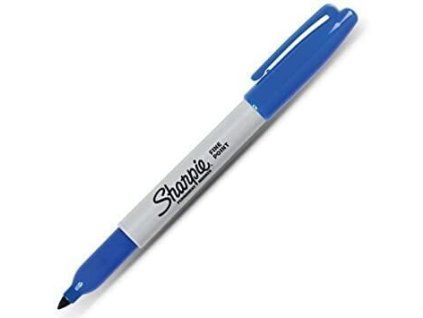 Blauwe Sharpie stift met fijne punt 0,9 mm