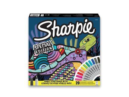 Set van 20 Sharpie Tortoise fine en ultra fine stiften
