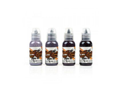 2191 wereldberoemde inkt dima nbk druif grijs set 4x30ml
