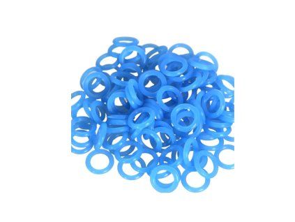 Siliconen wisserstrip blauw 1 stuk