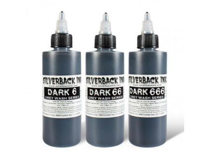 SILVERBACK DONKER SET 6 - 66 - 666 3x120ml