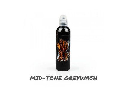 5-traps middentoon grijswas 120ml World Famous Ink