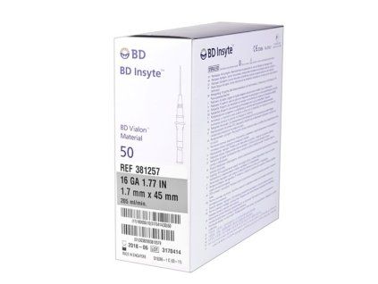 Piercingnaald, 1,7 mm (16G)