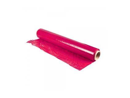 Roze stretchfolie, breedte 50cm, lengte 260m
