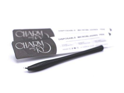 Wegwerp pen met mesje KyBrows Charm voor microblading vervaldatum 02/2025