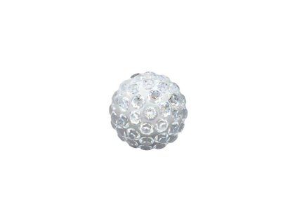 Oorbellen voor piercing Sensitive Fireball S8304W - wit