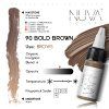 Nuva Colors - 90 Bold Brown 15ml