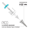 Vertix PICO 9 Gebogen Magnum Medium Taper 0,25mm 25/9CMMT exp. 12/25