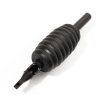 Plastic tube black Piranha Round round exp 12/2024