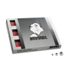 Oorbellen voor piercing set STUDEX M200W Inox metaal steriel maat S