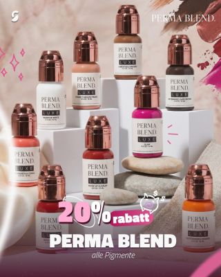 Vom 25. 5. bis 8. 6. 2026 erhalten Sie alle Perma Blend Pigmente bei Celtic Supply 20 % günstiger! 🥳 Lippen, Augenbrauen,...