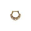 22710 1 nausnice floral wildcat pro septum zlata barva