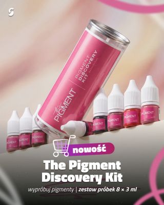 The Pigment Discovery Kit zawiera 8 pigmentów PMU po 3 ml w jednym praktycznym tubusie. Odcienie nude, różowe, czerwone i...