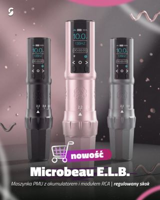 Kreski na powiekach, usta i brwi bez zmiany maszynki. ✨ Nowa Microbeau E.L.B. oferuje regulowany skok od 2,2 do 3,4 mm,...