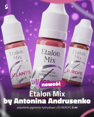 Popularne odcienie Etalon Mix by Antonina Andrusenko są teraz dostępne także w pojemności 5 ml. 💋 Africa, America, Asia,...