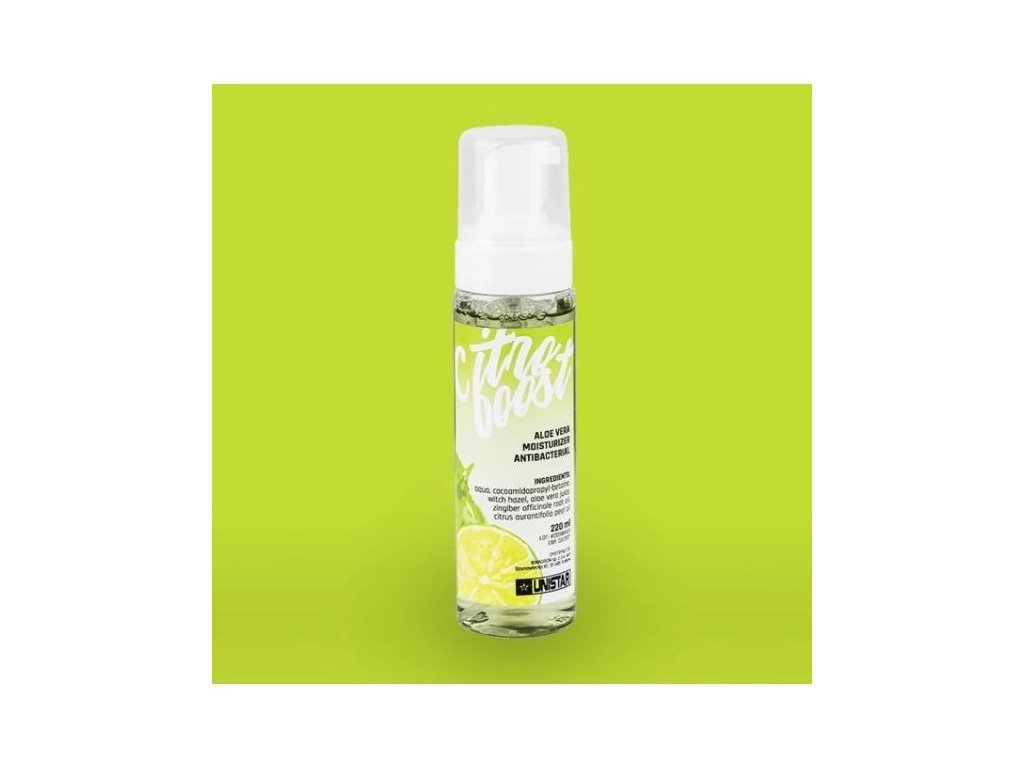 unistar citro boost foam soap 220ml (1)