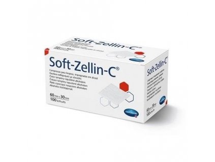 tampon sterilni s alkoholem soft zellin c 60 x 30 mm 100 ks 4587