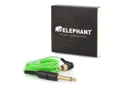 Kabel Elephant Angled / zahnutý (Kabel Elephant zahnutý světle modrý)