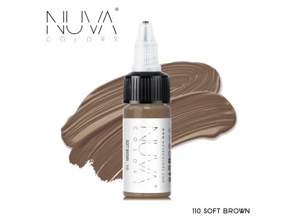 24802 nuva colors 110 soft brown 15ml