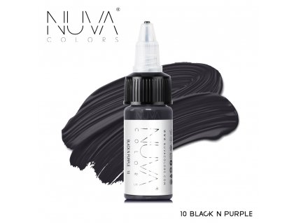 Nuva Colors - 10 Black Purple 15ml
