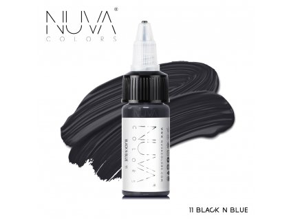 25000 nuva colors 11 black n blue 15ml