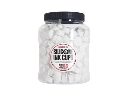 sil icups whi 10 bag of 250 killer ink white silicone ink cups 30mm 1 1